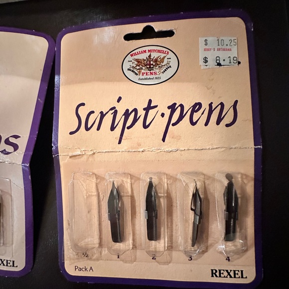 Rexel Calligraphy Pen Set with Lettering Guide- - Picture 7 of 7